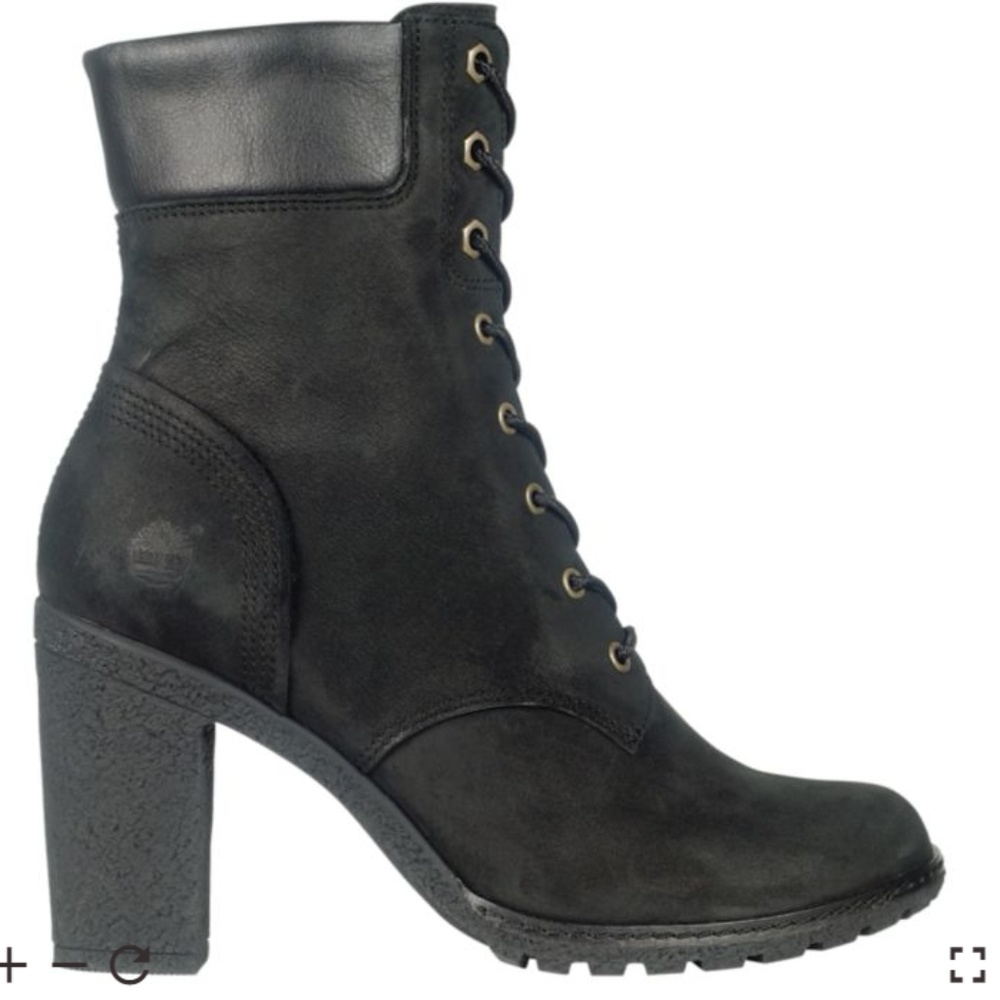 Timberland Heeled Leather Booties - barely worn!